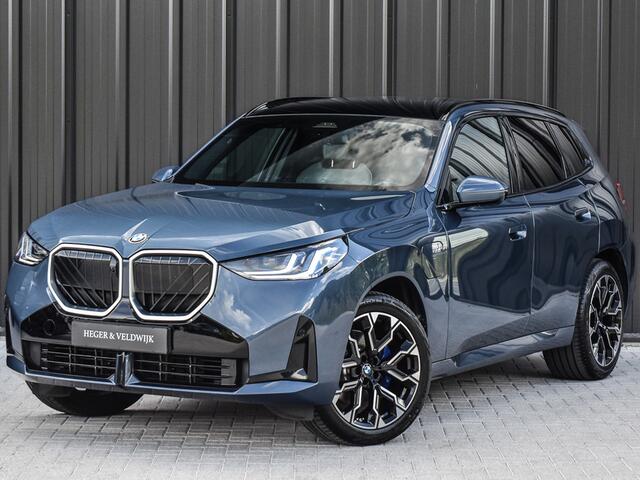 BMW X3 30e xDRIVE M-SPORT | PANORAMADAK | ADAPTIVE SUSPENSION | COMFORT ACCESS | ELEKTR. VERSTELBARE STOELEN | HEAD UP DISPLAY | STOEL- EN STUURVERWARMING |360 CAMERA | ELEKTR. TREKHAAK | AMBIENT SFEER VERLICHTING
