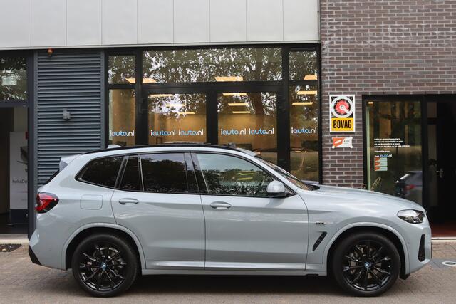 BMW X3 xDrive30e M-Sport Shadow Line Pano/Leder/LED/Camera/Elek. klep/Dodehoek/Sfeer/20"