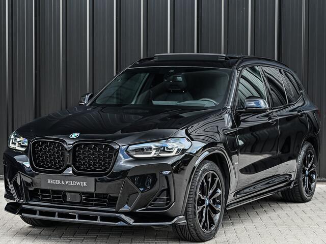 BMW X3 xDrive30e HIGH EXECUTIVE | PANORAMADAK | SHADOW-LINE | FULL-LED | M-PERFORMANCE SEATS | CAMERA | ACTIVE CRUISE | HARMAN/KARDON | HEAD-UP | AMBIANCE INTERIEUR | COMFORT ACCESS
