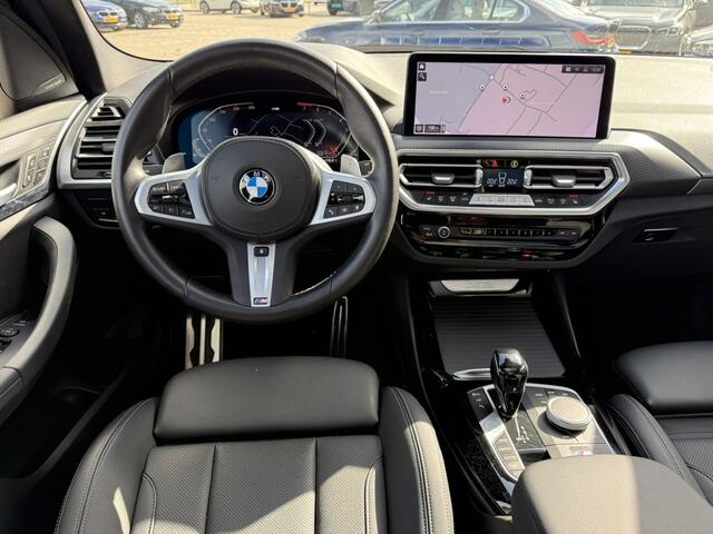 BMW X3 xDrive30i High Executive M Sport Laser Licht Panoramadak Trekhaak Harman-Kardon Leder Elek Stoelverstelling 20 Inch Keyless Entry Head-Up Display Stuurwielverwarming Vol!!