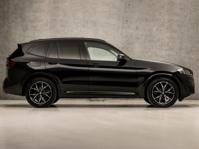 BMW X3 xDrive20d High Executive M Sport 191Pk Automaat (PANORAMADAK, M STUUR, LASER LED, APPLE CARPLAY, HARMAN/KARDON, STOELVERWARMING VOOR/ACHTER, LEDER, ELEK ACHTERKLEP, NIEUWSTAAT)