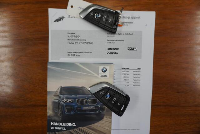 BMW X3 xDrive20i Executive Edition/Leer/Trekhaak/19Inch. /Dealeronderhouden.