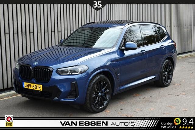 BMW X3 xDrive30e High Executive M-Sport Pano 360-Camera Trekhaak Stoel/Stuurverw. ACC M- Zetels Uniek!