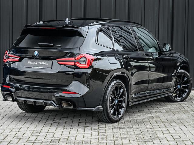 BMW X3 xDrive30e HIGH EXECUTIVE | M-SPORT | PERFORMANCE SEATS | FULL-STYLING | PANORAMADAK | HEAD-UP | HARMAN/KARDON | AMBIANCE INTERIEUR | MEMORY SEATS | CAMERA | COMFORT ACCESS | ACTIVE CRUISE