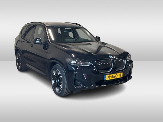 BMW X3 iX3 High Executive 80 kWh / Trekhaak / Panoramadak / 360Camera / Head-up / 20'' / Leder / Harman Kardon / Sfeerverlichting / Dodehoek / DAB / Stuur+Stoelverwarming / ACC