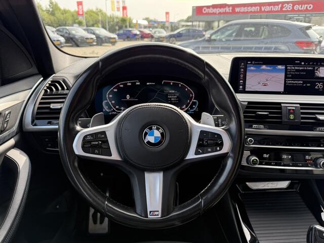 BMW X3 xDrive30e High Executive M Sport LED Panoramadak Trekhaak 20 Inch LMV Carplay Lederen interieur Achteruitrijcamera
