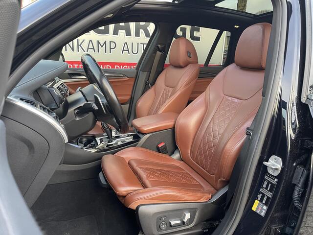 BMW X3 xDrive30e High Executive 19"/Leder + memory/Panoramadak/Harman Kardon/Trekhaak/Sport Steering/Stoelverwarming/Sfeerverlichting/360 Camera/Apple Carplay & Android Auto