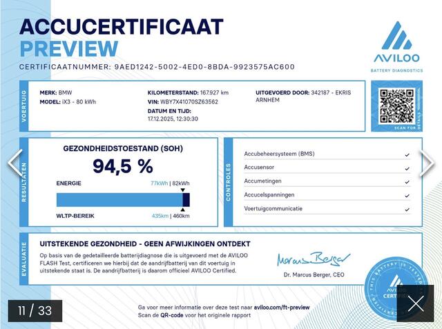 BMW X3 iX3 High Executive 80 kWh / Winterbanden / Panoramadak / Trekhaak / Co Pilot / Head Up /