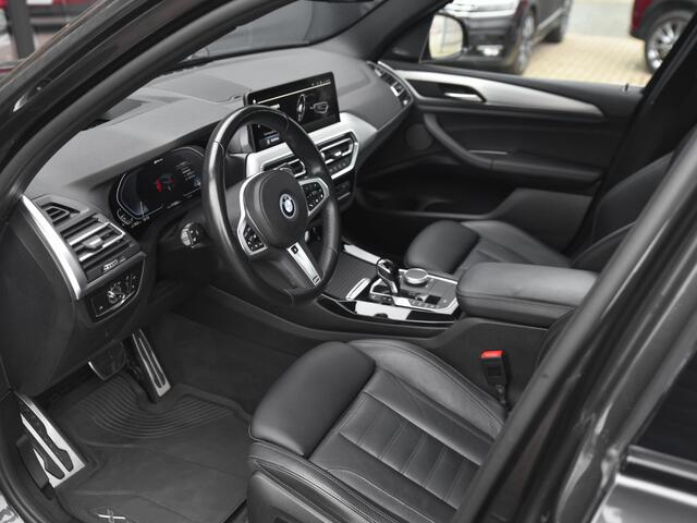 BMW X3 xDrive30e High Executive M Sport, Leer, Pano, Adapt.Cruise, Trekhaak, A/K, Camera