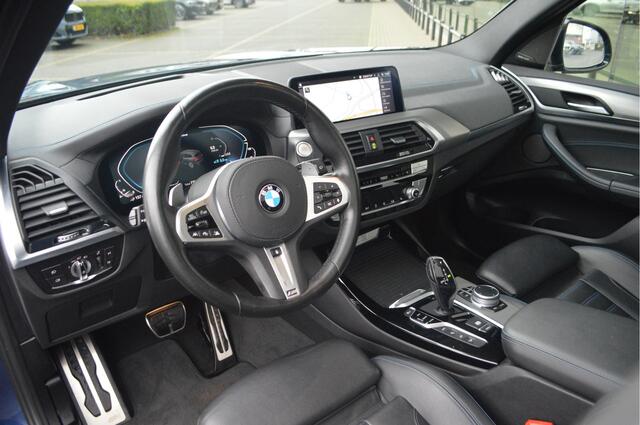 BMW X3 xDrive30e M Sport Automaat / Panoramadak / Trekhaak / Sportstoelen / Adaptief onderstel / Stuurverwarming / Comfort Access / Adaptieve LED / Head-Up / Harman Kardon