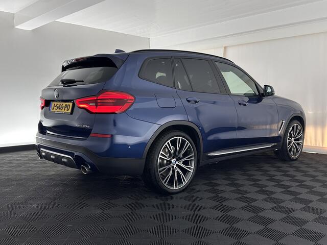 BMW X3 xDrive30e High Executive (INCL.BTW) Aut. *PANO | HEAD-UP | LEATHER | FULL-LED | TOP-VIEW | ADAPTIVE-CRUISE | HARMAN/KARDON | DIGI-COCKPIT | KEYLESS | DAB | HEATED-COMFORTSEATS | NAVI-FULLMAP | MEMORY-PACK | TOWBAR*