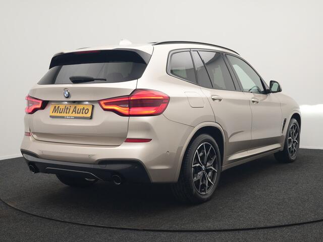 BMW X3 xDrive30e M Sport Plug In Hybrid 293pk Dealer O.H PHEV | Trekhaak Af Fabriek | Panodak | Adaptive Cruise | 360 Camera | Head Up | Sportstoelen Memory & Verwarmd | Harman & Kardon | Keyless | Apple Carplay | Virtual | Navigatie | DAB |