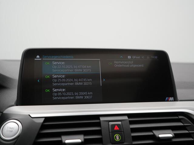 BMW X3 xDrive30e M Sport Plug In Hybrid 293pk Dealer O.H PHEV | Trekhaak Af Fabriek | Panodak | Adaptive Cruise | 360 Camera | Head Up | Sportstoelen Memory & Verwarmd | Harman & Kardon | Keyless | Apple Carplay | Virtual | Navigatie | DAB |