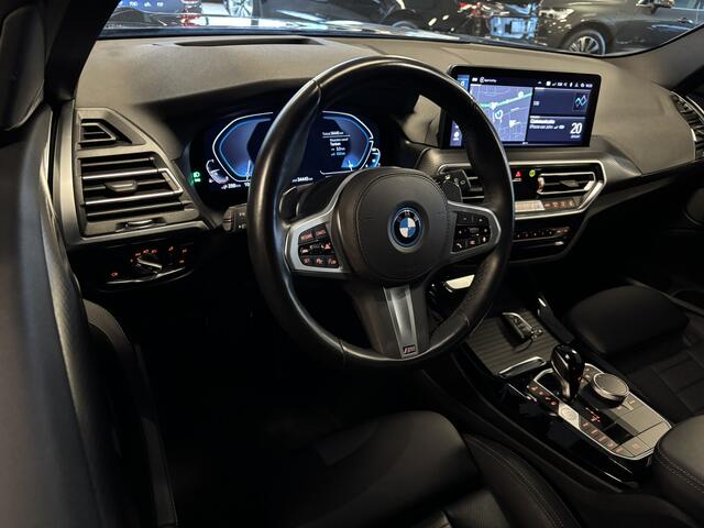 BMW X3 xDrive30e M-Sport 292 Pk / Pano / Stoelventilatie / HeadUp / Gesture / Leer / Harman-Kardon / Dab+ / Keyless - Elek Trekhaak -