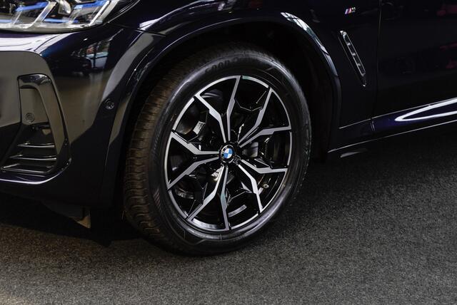 BMW X3 xDrive30e High Exe M-Pakket Leer Camera HUD ACC Navi Laser LED Elektr. achterklep Climate (3-zone) Elektr. trekhaak PDC LM velgen