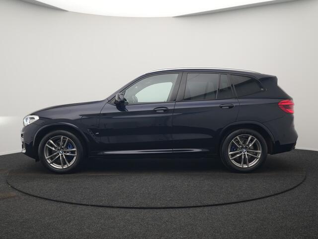 BMW X3 xDrive30e M Sport Plug In Hybrid 293pk Dealer O.H. PHEV | Head Up | 360 Camera | Lederen Sportstoelen Verwarmd | Sfeerverlichting | Keyless | Blis | Virtual | Navigatie | DAB | Cruise Control | Carbon Schwarz Metallic |
