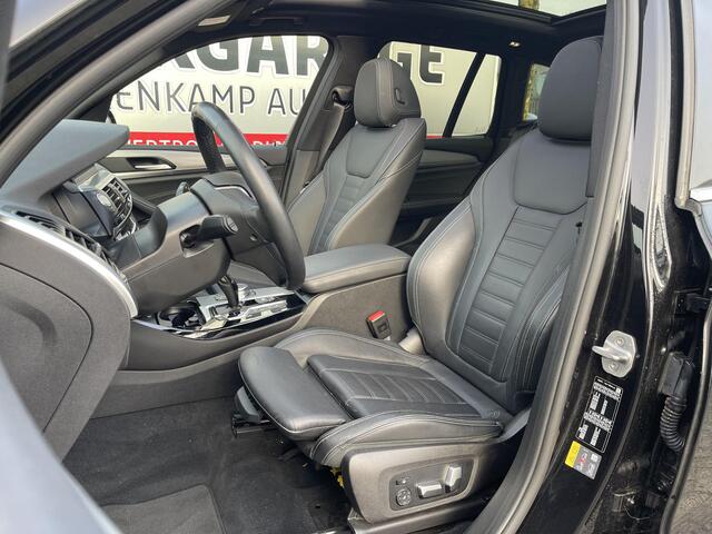 BMW X3 xDrive30e High Executive 19"/Leder + memory/Trekhaak/Dodehoek/Adaptieve cruise/360 Camera/Head-up/Stuur + stoelverwarming/Keyless/Elektrische klep/Apple Carplay & Android Auto