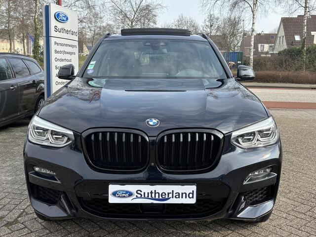 BMW X3 xDrive30e M Sport | SCI | Plug-in Hybride | PHEV | Volle uitrusting | 20 inch | Panoramadak | Trekhaak | Harman/kardon | 360 graden camera | Leder Vernasca Schwarz | Elektrische stoelen met memory functie | M pakket | Sportstoelen | Stoelverwarming| Adap