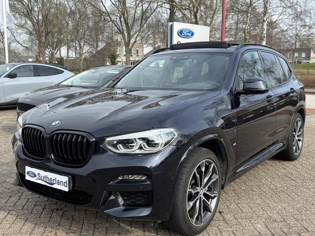 BMW X3 xDrive30e M Sport | SCI | Plug-in Hybride | PHEV | Volle uitrusting | 20 inch | Panoramadak | Trekhaak | Harman/kardon | 360 graden camera | Leder Vernasca Schwarz | Elektrische stoelen met memory functie | M pakket | Sportstoelen | Stoelverwarming| Adap