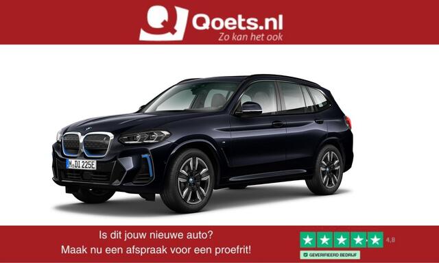 BMW X3 iX3 Executive 80 kWh Driving Assistant Professional - Comfort Access - Elektrisch verwarmde voorstoelen - Sportstoelen - Parking Pack - Automatisch dimmende binnenspiegel - Adaptief onderstel -