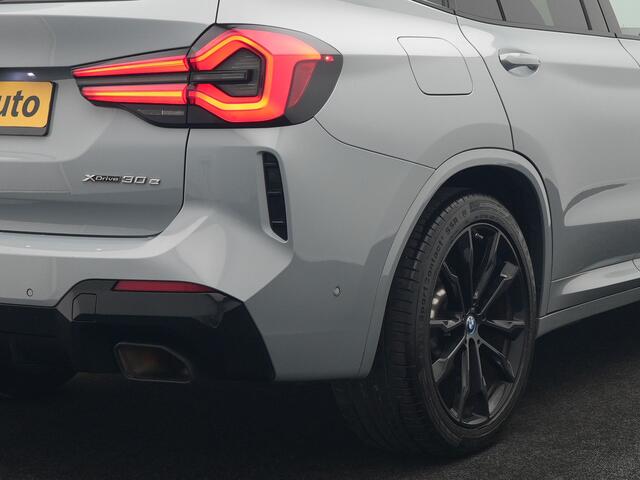BMW X3 xDrive30e M Sport PHEV 293pk Dealer O.H. | Head Up | Laser LED | 360 Camera | Lederen Sportstoelen Verwarmd | Keyless | Blis | Apple Carplay | Hifi Audio | Sfeerverlichting | Navigatie | DAB | Cruise Control | 20"L.M | Plug In Hybrid |