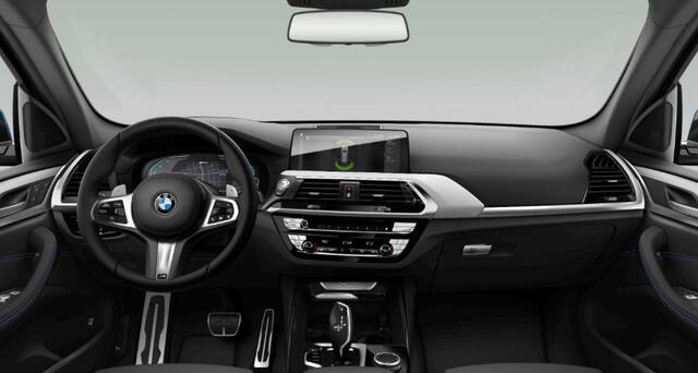 BMW X3 xDrive30e High Executive M Sport - Trekhaak - Panoramadak - Comfort Access - Elektrisch verstelbare/verwarmde stoelen - Getinte/geluiddempende ruiten - Hifi - Parking Assistant - Ambiance verlichting -