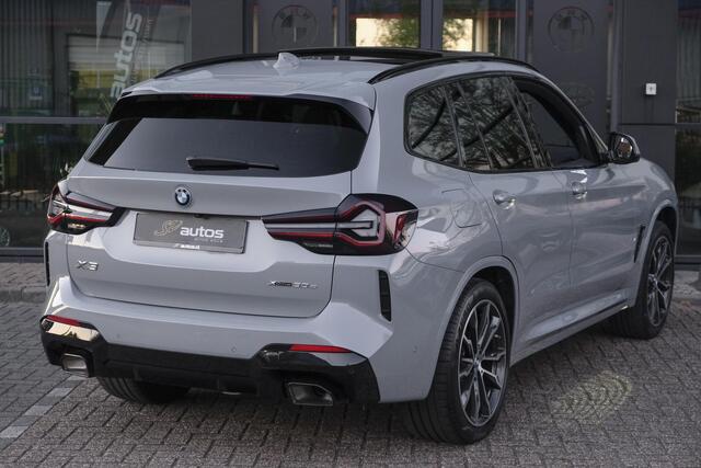 BMW X3 xDrive30e 292pk LCI M-sport Panoramadak X3M stoelen Brooklyn grau Trekhaak Adaptive cruise NLauto
