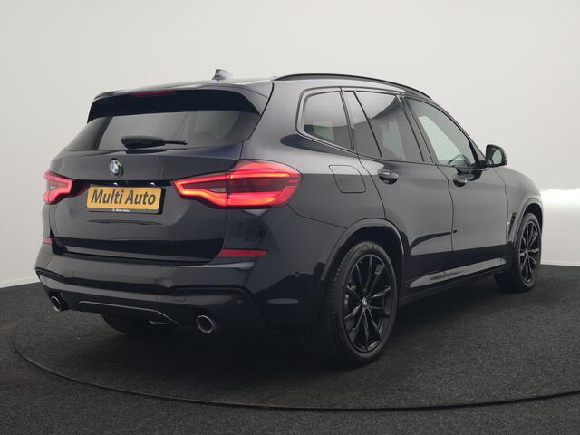 BMW X3 xDrive30e M Sport PHEV 293pk Dealer O.H. | Trekhaak Af Fabriek | Panodak | Head Up | Adaptive Cruise | 360 Camera | Lederen Sportstoelen Memory & Verwarmd | Sfeerverlichting | Hifi Audio | Keyless | Blis | 20"L.M | Apple Carplay | Plug In Hybrid |