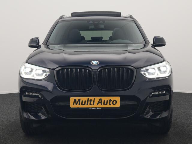 BMW X3 xDrive30e M Sport PHEV 293pk Dealer O.H. | Trekhaak Af Fabriek | Panodak | Head Up | Adaptive Cruise | 360 Camera | Lederen Sportstoelen Memory & Verwarmd | Sfeerverlichting | Hifi Audio | Keyless | Blis | 20"L.M | Apple Carplay | Plug In Hybrid |