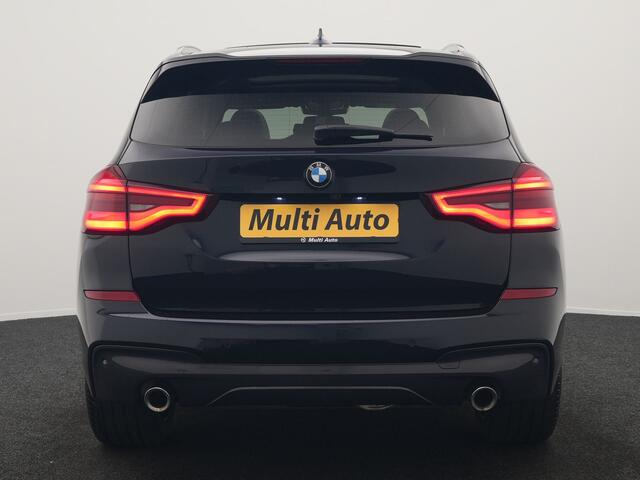 BMW X3 xDrive30e M Sport PHEV 293pk Dealer O.H. | Trekhaak Af Fabriek | Panodak | Head Up | Adaptive Cruise | 360 Camera | Lederen Sportstoelen Memory & Verwarmd | Sfeerverlichting | Hifi Audio | Keyless | Blis | 20"L.M | Apple Carplay | Plug In Hybrid |