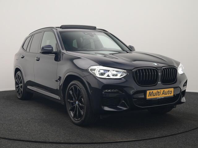 BMW X3 xDrive30e M Sport PHEV 293pk Dealer O.H. | Trekhaak Af Fabriek | Panodak | Head Up | Adaptive Cruise | 360 Camera | Lederen Sportstoelen Memory & Verwarmd | Sfeerverlichting | Hifi Audio | Keyless | Blis | 20"L.M | Apple Carplay | Plug In Hybrid |