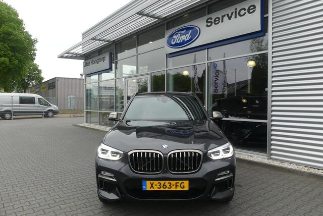 BMW X3 M40i xDrive High Executive M SPORT, 360° CAMERA, HUD, MEMORY, WINTER PACK, ADAPT. CRUISE, CLIMA, NAVI, PDC V&A, APPLE CARPLAY, BLIS, KEYLESS, ELEKT. ACHTERKLEP, ELEKT. PASSAGIERSSTOEL, ADAPT. ONDERSTEL, ADAPT. KOPLAMPEN, 58.377KM