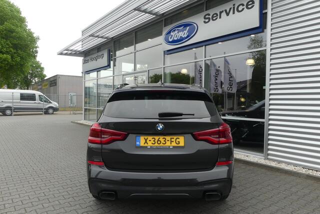 BMW X3 M40i xDrive High Executive M SPORT, 360° CAMERA, HUD, MEMORY, WINTER PACK, ADAPT. CRUISE, CLIMA, NAVI, PDC V&A, APPLE CARPLAY, BLIS, KEYLESS, ELEKT. ACHTERKLEP, ELEKT. PASSAGIERSSTOEL, ADAPT. ONDERSTEL, ADAPT. KOPLAMPEN, 58.377KM