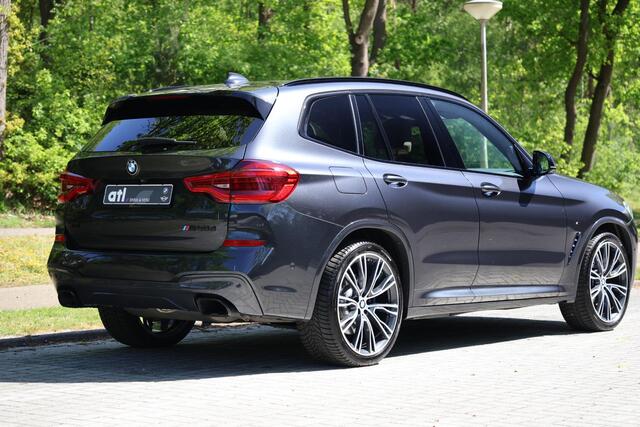 BMW X3 M40d xDrive High Executive M-Sportpakket | Standkachel | Elektrische trekhaak | Head Up | Pano | DAB | Navi | Stuurwielverarming | Stoelverwarming voor en achter | Harman Kardon | Grootlichtassistent | Mermorystoelen | Etc.
