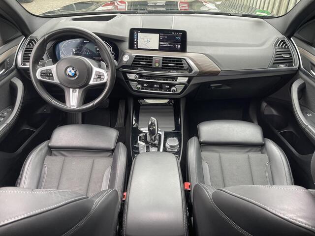 BMW X3 xDrive30e High Executive X Line 19"/Panoramadak/Trekhaak/360 camera/Adaptieve cruise/Dodehoek/Stoel + stuurverwarming/Head-up