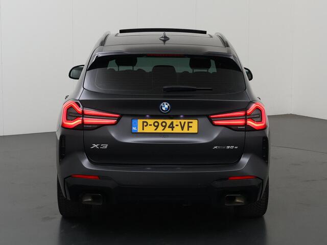 BMW X3 xDrive30e High Executive | M-Pakket | Laser Licht | Panoramadak | HUD | DAB | Sportstoelen | 360 Camera | Stoel/Stuurverwarming | Apple CarPlay/Android Auto | Ele.kofferdeksel |