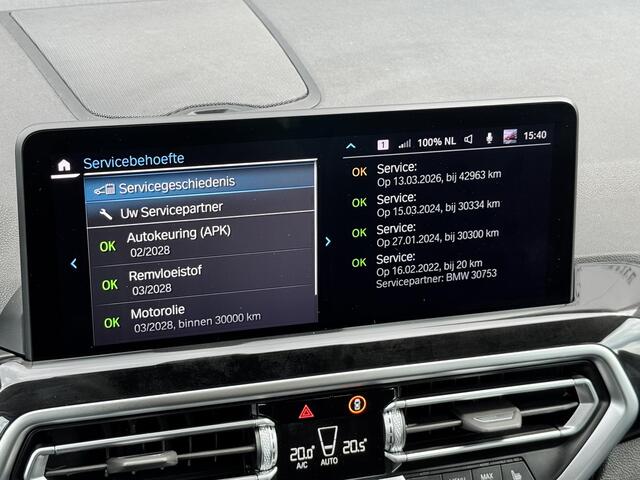 BMW X3 xDrive30e High Executive 292 PK | Trekhaak | Leder | Laser | Keyless | Head up display