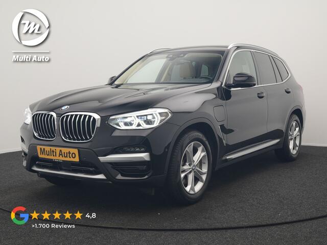 BMW X3 xDrive30e Business Edition Plus PHEV 293pk Dealer O.H. | Trekhaak Af Fabriek | Adaptive Cruise | 360 Camera | Adaptief Onderstel | Lederen Sportstoelen Memory & Ventilatie | Sfeerverlichting | Stoelen & Stuur Verwarmd | Keyless | Blis | Plug In Hybrid |