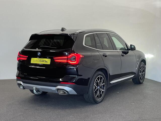 BMW X3 xDrive30e Trekhaak PDC VA + Camera Sportstoelen 19" M-Sport Stoelverwarming Cognac Leder Bekleding Privacy Glass DAB+ Navi Carplay Cruise Control