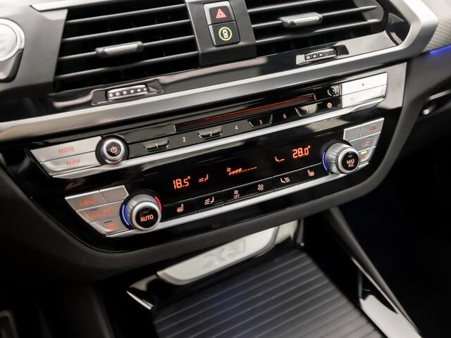 BMW X3 xDrive20i M Sport High Executive 184Pk Automaat (PANORAMADAK, M PAKKET, GROOT NAVI, 360 CAMERA, HARMAN/KARDON, LEDER, STOELVERWARMING, ADAPTIVE CRUISE, GETINT GLAS, TREKHAAK, NIEUWSTAAT)