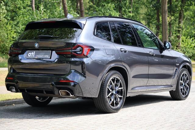 BMW X3 xDrive30e High Executive LCI | M-Sport | Pano | HUD | 360 | Laser | Stoelventilatie | Keyless | Stoelverwarming voor en achter | Stuurwielverwarming | Etc.