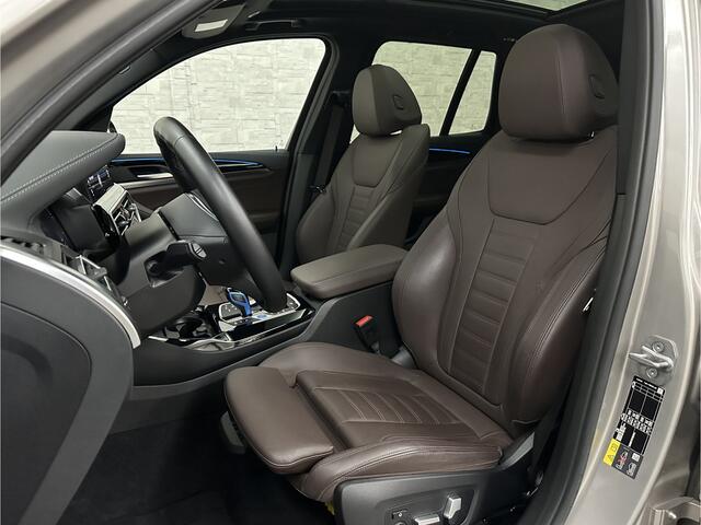 BMW X3 iX3 M-Sport 80 kWh | Panorama | 360 Camera | ACC | Leder | 99% SOH | Head-Up | Keyless-Entry | Harman-Kardon | Memory | Dodehoek | 3-Zone Clima | Sfeerverlichting | Carplay | ISO-Glas | Draadloos Laden | Bovag Garantie |