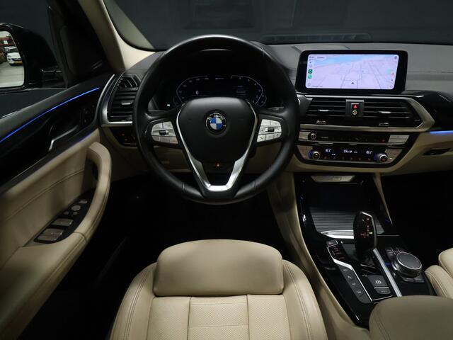 BMW X3 xDrive30e High Executive [SCHUIFKANTELDAK, APPLE CARPLAY, ANDROID, TREKHAAK, ADAPTIVE LED, STOELVERWARMING, VOL LEDER, DIGITAL DASH, ELEKTRISCHE ACHTERKLEP, GROOT NAVIGATIE, PDC V+A, CRUISE CONTROL, CLIMATE CONTROL,