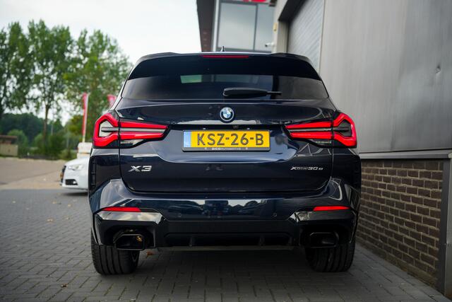 BMW X3 xDrive30e 292 pk High Executive M-Sport / BTW-Auto/ Pano-Dak/ H&K/ Head-Up/ ACC/ Keyless/ Camera/ M-Stoel/ Memory/ Stoelverw./ 20'' LMV