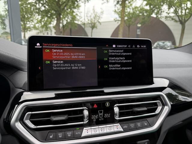 BMW X3 iX3 High Executive 80 kWh M-SPORT SHADOW| SOH 99%| VAN: 43.900,- VOOR: 40.877,- UW HERFSTVOORDEEL: 3.023,| SUPER COMPLEET!| 360 CAMERA| HARMAN KARDON| ELEKTRISCHE STOELEN| HUD|DRIVING ASS. PROFF!| ELEKTRISCHE ACHTERKLEP| GESTURE CONTROL|
