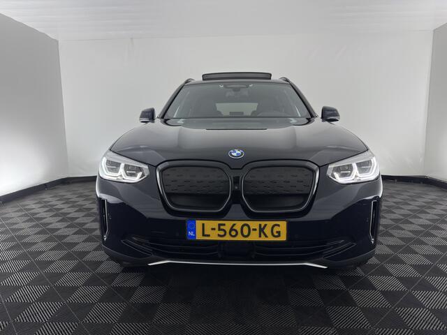 BMW X3 iX3 High Executive 80 kWh (INCL-BTW) *AUT | PANO | LEATHER SPORT | ADAPTIVE-CRUISE | FULL-LED | BLIND-SPOT | MEMORY-PACK | DIGI-COCKPIT | HEATED-COMFORTSEATS | KEYLESS | CAMERA | DAB+ | TOWBAR | 20''ALU*