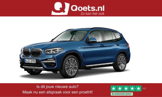BMW X3 xDrive30e High Executive Luxury Line - Trekhaak - Panoramadak - Head up - Elektrisch verstelbare/verwarmde stoelen - Hifi - Comfort Access - Parking Assistant Plus - Sportstoelen - Stuurwielrand verwarmd -