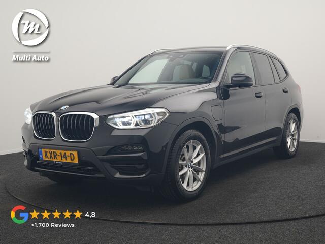 BMW X3 xDrive30e Advantage PHEV 293pk Dealer O.H | Trekhaak Af Fabriek | Head Up | Camera | Adaptief Onderstel | Cruise Control | Sportstoelen Verwarmd | Keyless | BLIS | Apple Carplay | Adaptive LED | Navigatie | Virtual | DAB | 18"L.M | Plug In Hybrid |