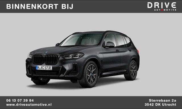BMW X3 xDrive30e High Ex M-Sport LCI|Leer|Memory|Cam|Uniek: Individual Frozen Deep Grey|