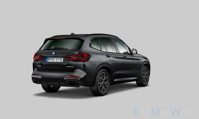 BMW X3 xDrive30e High Ex M-Sport LCI|Leer|Memory|Cam|Uniek: Individual Frozen Deep Grey|